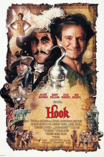 Hook (El capitán Garfio) - Poster