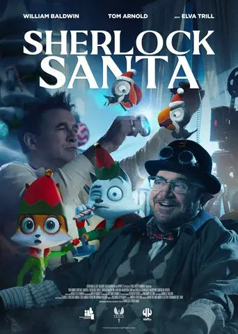Sherlock Santa poster