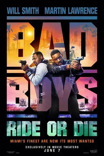 Bad Boys: Ride or Die - Poster