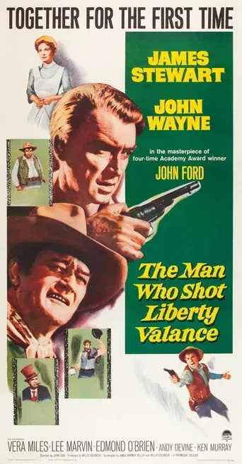 El hombre que mató a Liberty Valance - Poster