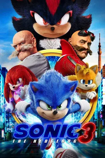 Sonic 3: La película - Poster
