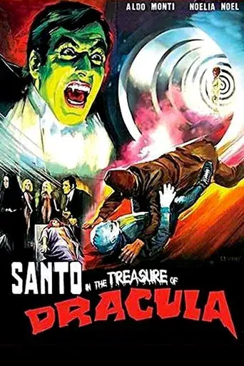 Santo en El tesoro de Drácula - Poster