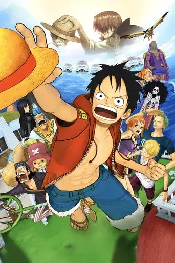 One Piece 3D: Persecución del sombrero de paja - Poster