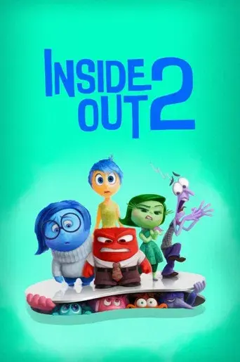 Del revés 2 (Inside Out 2) - Poster