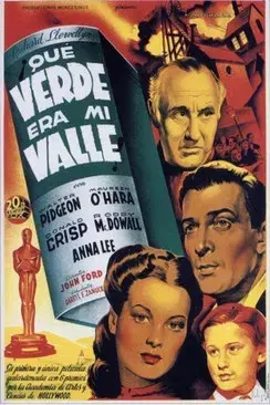 ¡Qué verde era mi valle! - Poster