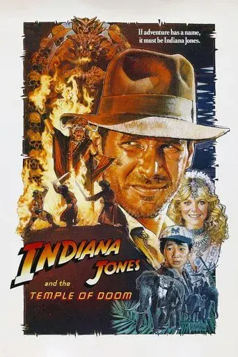 Indiana Jones y el templo maldito - Poster