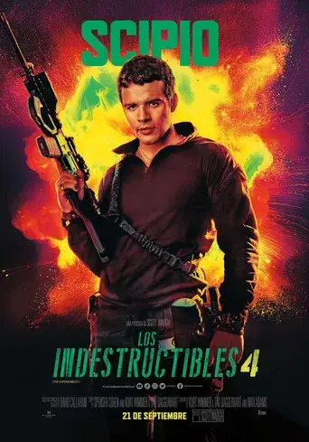 Los mercen4rios - Poster