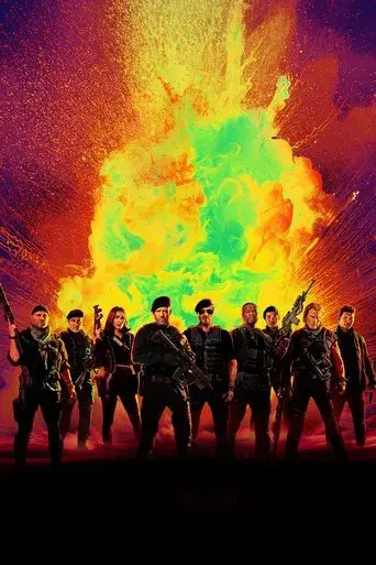 Los mercen4rios - Poster