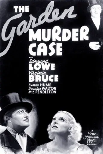 The Garden Murder Case - Poster
