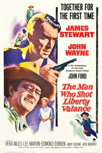 El hombre que mató a Liberty Valance - Poster