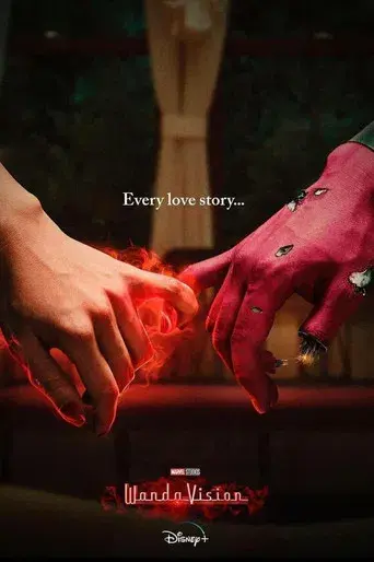 Bruja Escarlata y Visión - Poster