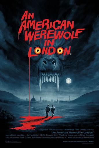 Un hombre lobo americano en Londres - Poster