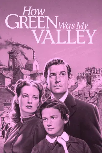 ¡Qué verde era mi valle! - Poster