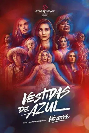 Vestidas de azul - Poster