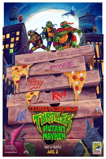 Ninja Turtles: Caos mutante - Poster