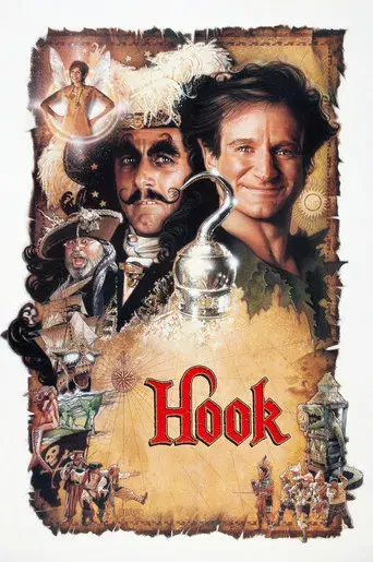 Hook (El capitán Garfio) - Poster