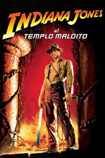 Indiana Jones y el templo maldito - Poster