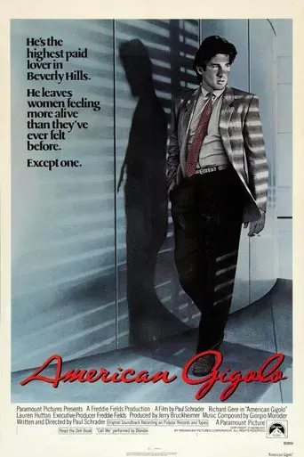 American Gigolo - Poster