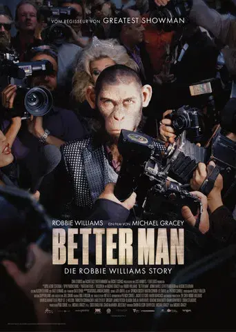 Better Man: La historia de Robbie Williams - Poster