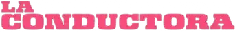 La conductora - Logo