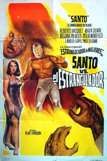 Santo vs. el estrangulador poster