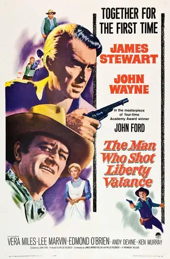 El hombre que mató a Liberty Valance - Poster