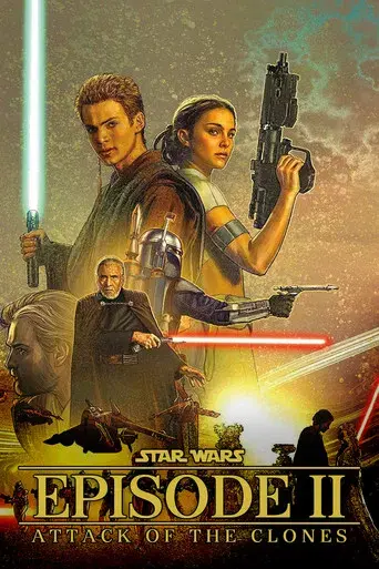 La guerra de las galaxias. Episodio II: El ataque de los clones - Poster