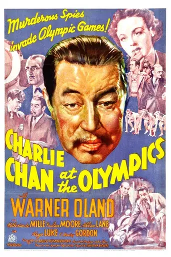Charlie Chan at the Olympics - Poster