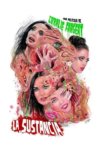 La sustancia - Poster