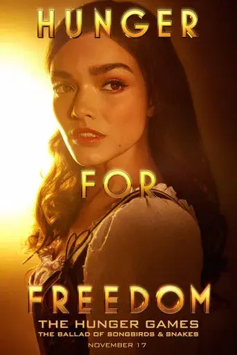 Los Juegos del Hambre: Balada de pájaros cantores y serpientes - Poster