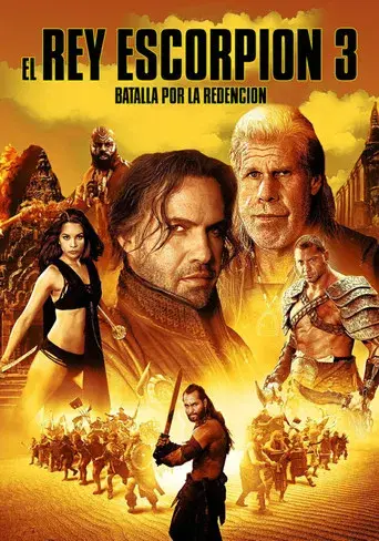 El rey escorpión 3: Batalla por la redención - Poster
