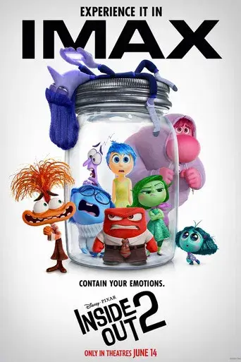 Del revés 2 (Inside Out 2) - Poster
