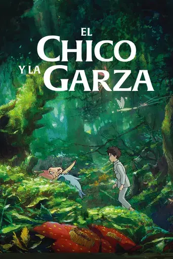 El chico y la garza - Poster