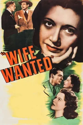 Wife Wanted - Poster