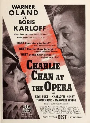 Charlie Chan at the Opera - Poster