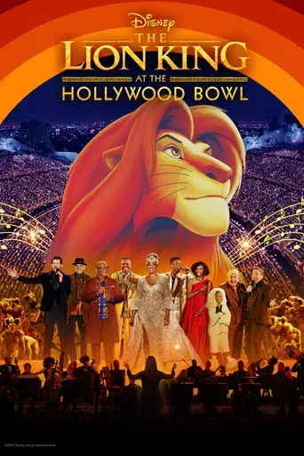 El Rey León en el Hollywood Bowl - Poster