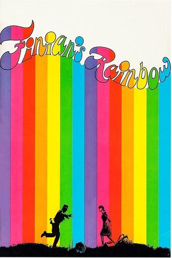 El valle del arco iris poster