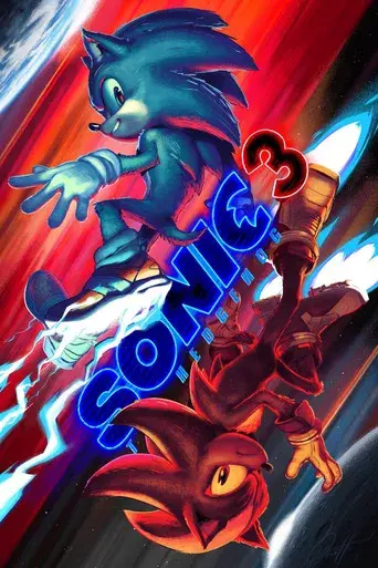 Sonic 3: La película - Poster