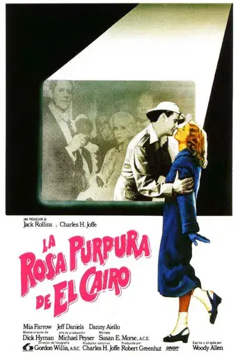 La rosa púrpura de El Cairo - Poster