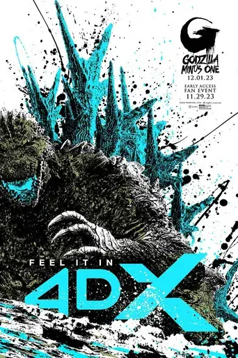 Godzilla Minus One - Poster