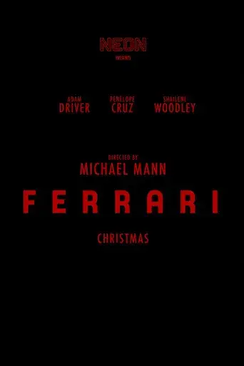 Ferrari - Poster