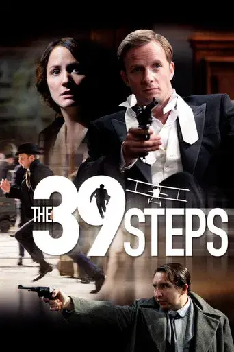 Los 39 escalones poster