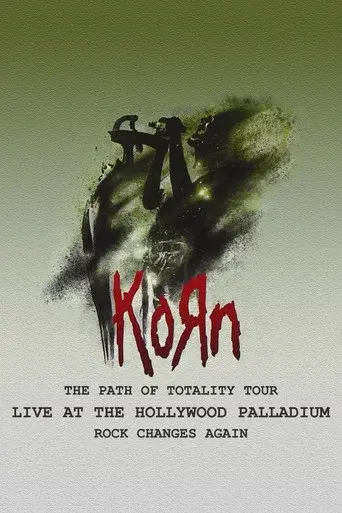 Korn - Live At The Hollywood Palladium - Poster