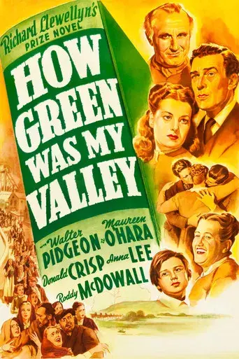 ¡Qué verde era mi valle! - Poster