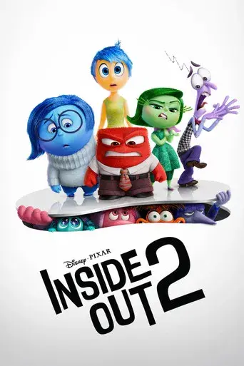 Del revés 2 (Inside Out 2) - Poster