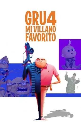 Gru 4. Mi villano favorito - Poster