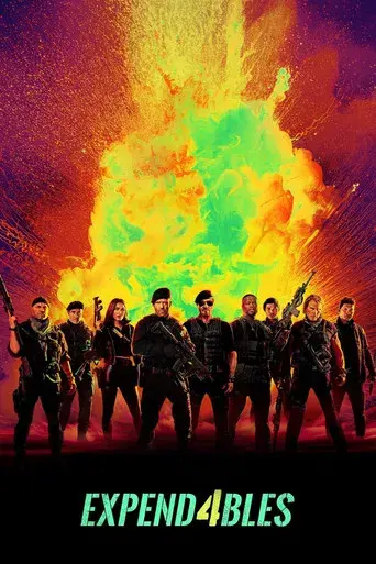 Los mercen4rios - Poster