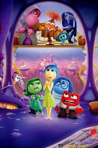 Del revés 2 (Inside Out 2) - Poster