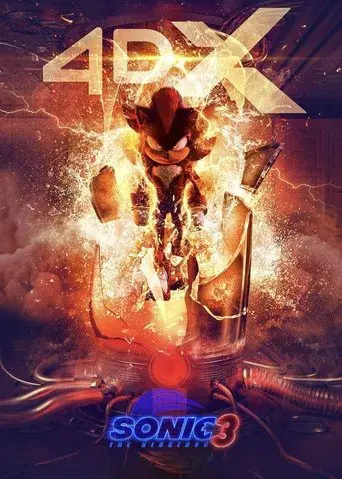 Sonic 3: La película - Poster