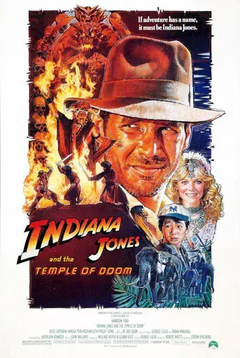 Indiana Jones y el templo maldito - Poster
